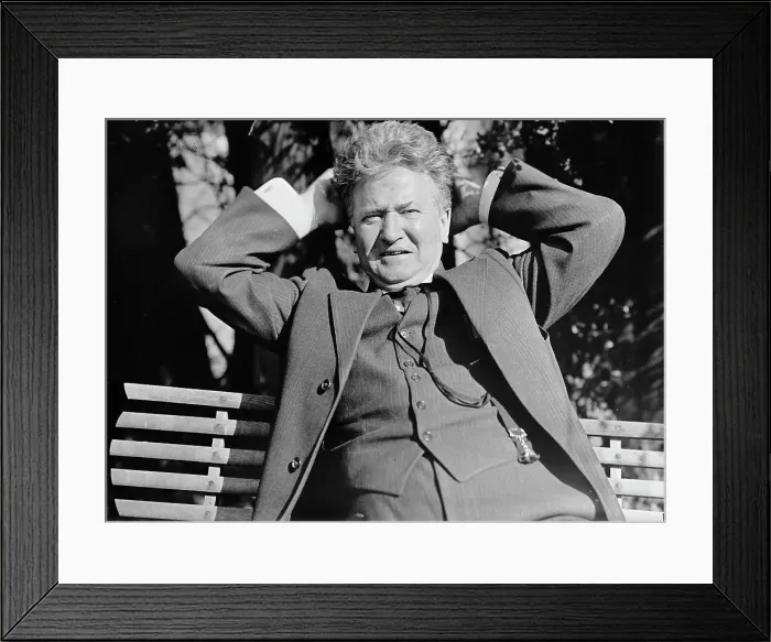 Framed Print : Robert M. Lafollette [sic], Rep. from Wisconsin, 1911. Creator: Harris & Ewing. Robert M. Lafollette [sic], Rep. from Wisconsin, 1911. Creator: Harris & Ewing