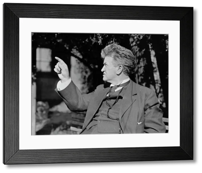 Framed Print : Robert M. Lafollette [sic], Rep. from Wisconsin, 1911. Creator: Harris & Ewing. Robert M. Lafollette [sic], Rep. from Wisconsin, 1911. Creator: Harris & Ewing