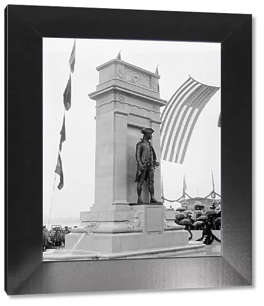 John Paul Jones - Dedication of Monument, 4 / 17 / 12, The Monument, 1912 April 17. Creator: Harris & Ewing. John Paul Jones - Dedication of Monument, 4 / 17 / 12, The Monument, 1912 April 17. Creator: Harris & Ewing