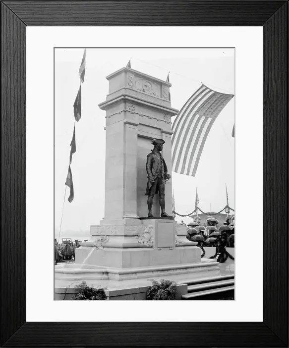 Framed Print : John Paul Jones - Dedication of Monument, 4 / 17 / 12, The Monument, 1912 April 17. Creator: Harris & Ewing. John Paul Jones - Dedication of Monument, 4 / 17 / 12, The Monument, 1912 April 17. Creator: Harris & Ewing Framed Print : John Paul Jones - Dedication of Monument, 4 / 17 / 12, The Monument, 1912 April 17. Creator: Harris & Ewing. John Paul Jones - Dedication of Monument, 4 / 17 / 12, The Monument, 1912 April 17. Creator: Harris & Ewing