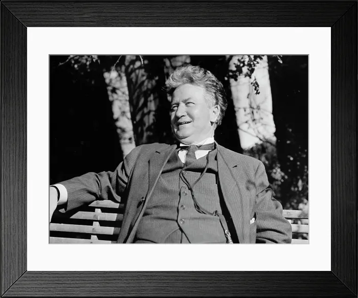 Framed Print : Robert M. Lafollette [sic], Rep. from Wisconsin, 1911. Creator: Harris & Ewing. Robert M. Lafollette [sic], Rep. from Wisconsin, 1911. Creator: Harris & Ewing