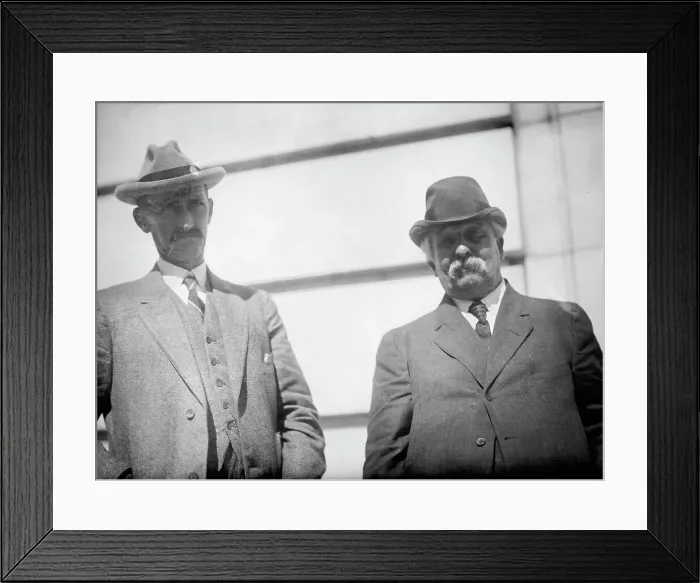 Framed Print : J.H. Jones, Left, with E.J. Williams, 1912. Creator: Harris & Ewing. J.H. Jones, Left, with E.J. Williams, 1912. Creator: Harris & Ewing Framed Print : J.H. Jones, Left, with E.J. Williams, 1912. Creator: Harris & Ewing. J.H. Jones, Left, with E.J. Williams, 1912. Creator: Harris & Ewing