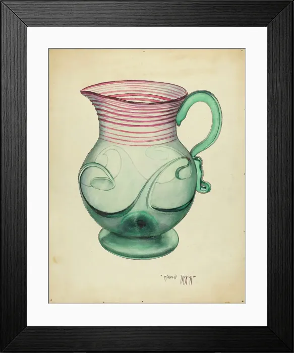 Framed Print : Pitcher, 1935 / 1942. Creator: Michael Trekur Framed Print : Pitcher, 1935 / 1942. Creator: Michael Trekur