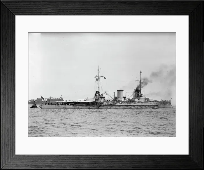 Framed Print : German Squadron Visit To U.S. Moltke, German Battleship - In Hampton Roads, 1912. Creator: Harris & Ewing. German Squadron Visit To U.S. Moltke, German Battleship - In Hampton Roads, 1912. Creator: Harris & Ewing Framed Print : German Squadron Visit To U.S. Moltke, German Battleship - In Hampton Roads, 1912. Creator: Harris & Ewing. German Squadron Visit To U.S. Moltke, German Battleship - In Hampton Roads, 1912. Creator: Harris & Ewing