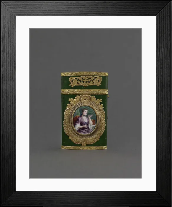 Framed Print : Tablet case, between 1772 and 1773. Creator: Unknown Framed Print : Tablet case, between 1772 and 1773. Creator: Unknown