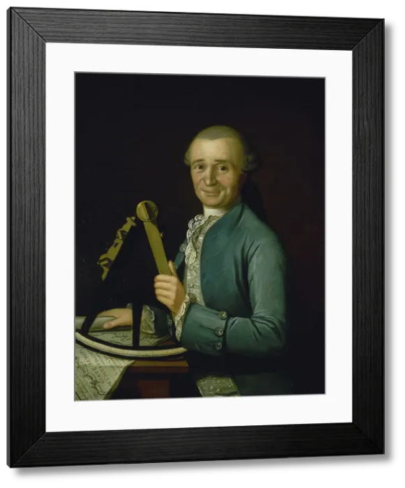 Framed Print : Portrait de Jean-Francois Trebuchet. Creator: Unknown