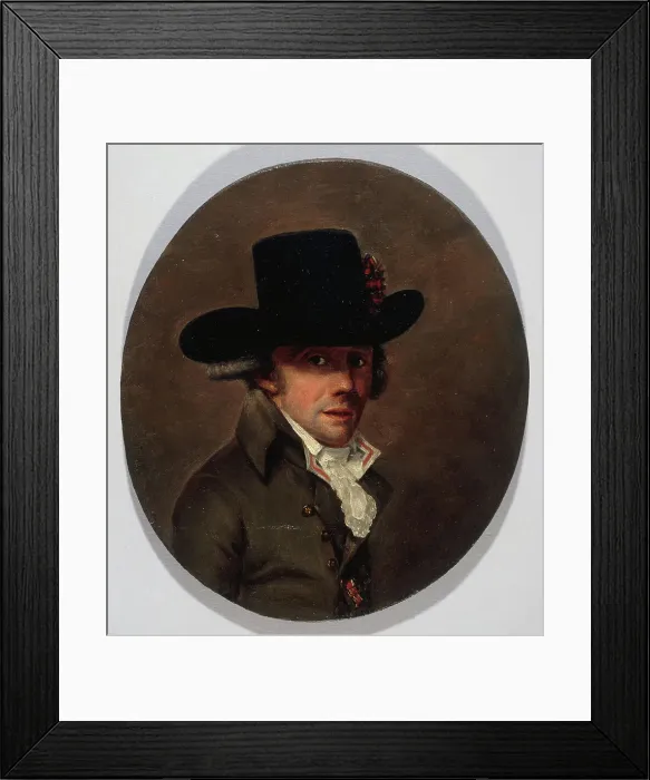 Framed Print : Portrait of Marguerite-Élie Guadet (1758-1793), member of the Convention, 1789. Creator: Unknown Framed Print : Portrait of Marguerite-Élie Guadet (1758-1793), member of the Convention, 1789. Creator: Unknown