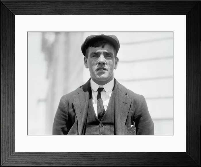 Framed Print : Frederick Fleet, Titanic, 1912. Creator: Harris & Ewing. Frederick Fleet, Titanic, 1912. Creator: Harris & Ewing Framed Print : Frederick Fleet, Titanic, 1912. Creator: Harris & Ewing. Frederick Fleet, Titanic, 1912. Creator: Harris & Ewing