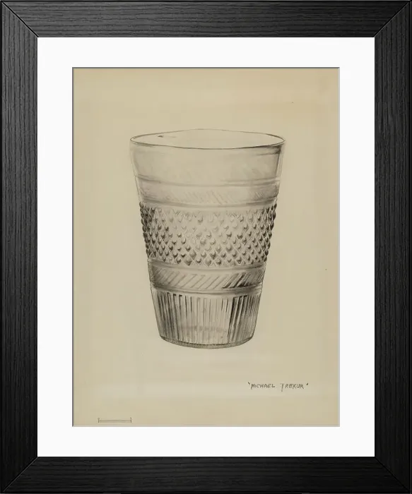 Framed Print : Flip Glass, c. 1936. Creator: Michael Trekur Framed Print : Flip Glass, c. 1936. Creator: Michael Trekur