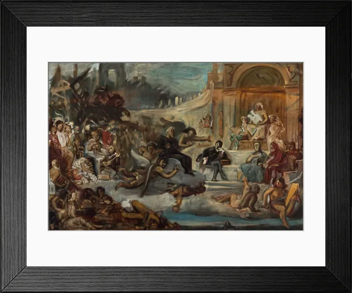 Framed Print : The apotheosis of Victor Hugo. Creator: Unknown Framed Print : The apotheosis of Victor Hugo. Creator: Unknown
