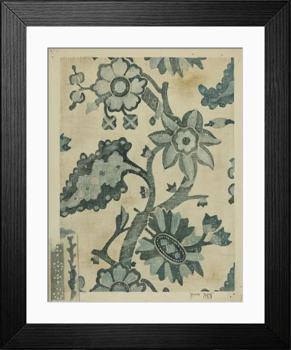 Framed Print : Resist Print, c. 1937. Creator: Michael Trekur Framed Print : Resist Print, c. 1937. Creator: Michael Trekur