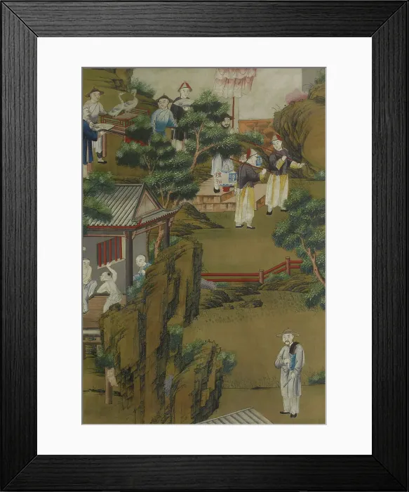 Framed Print : Chinese painting. Creator: Unknown Framed Print : Chinese painting. Creator: Unknown