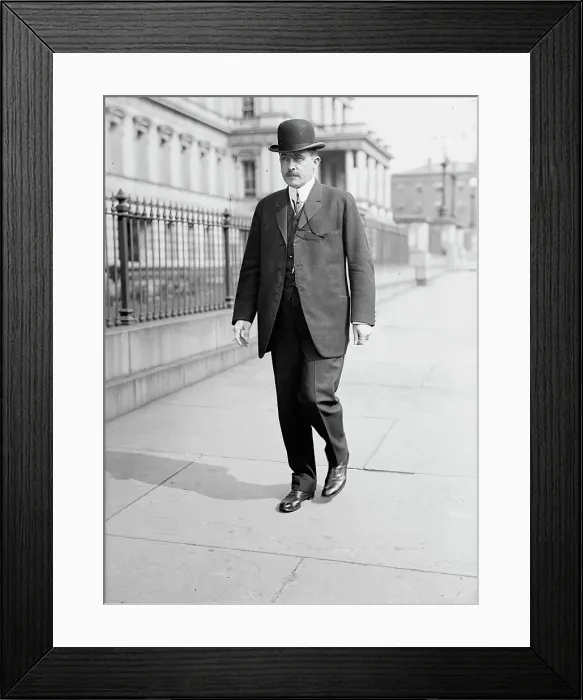Framed Print : Rear Admiral Victor Blue, U.S.N.; Chief Bur. Nav. 1917. Creator: Harris & Ewing. Rear Admiral Victor Blue, U.S.N.; Chief Bur. Nav. 1917. Creator: Harris & Ewing