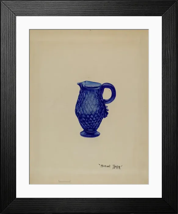 Framed Print : Creamer, c. 1936. Creator: Michael Trekur Framed Print : Creamer, c. 1936. Creator: Michael Trekur