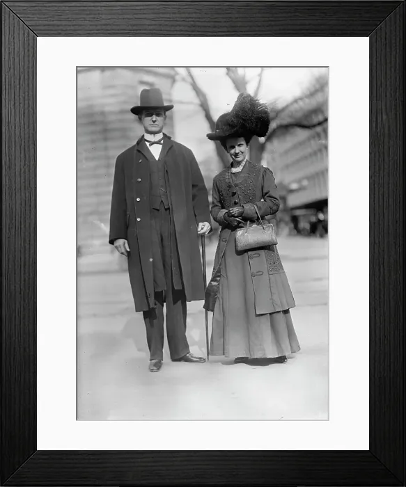 Framed Print : William Walton Kitchin, Rep. from North Carolina, with Mrs. Kitchin, 1912. Creator: Harris & Ewing. William Walton Kitchin, Rep. from North Carolina, with Mrs. Kitchin, 1912. Creator: Harris & Ewing Framed Print : William Walton Kitchin, Rep. from North Carolina, with Mrs. Kitchin, 1912. Creator: Harris & Ewing. William Walton Kitchin, Rep. from North Carolina, with Mrs. Kitchin, 1912. Creator: Harris & Ewing