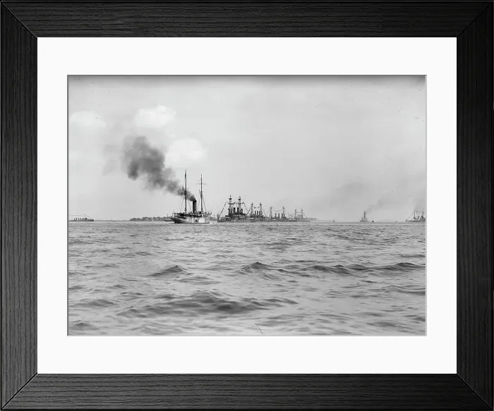 Framed Print : German Squadron Visit To U.S. 1912. Creator: Harris & Ewing. German Squadron Visit To U.S. 1912. Creator: Harris & Ewing Framed Print : German Squadron Visit To U.S. 1912. Creator: Harris & Ewing. German Squadron Visit To U.S. 1912. Creator: Harris & Ewing