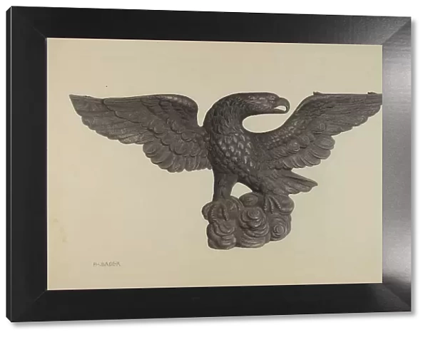Eagle, c. 1939. Creator: Herman Bader