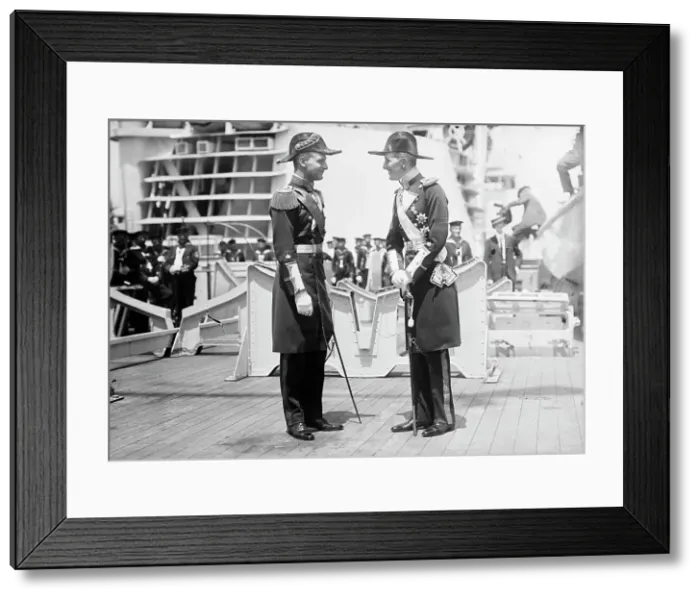 Framed Print : German Squadron Visit To U.S. 1912. Creator: Harris & Ewing. German Squadron Visit To U.S. 1912. Creator: Harris & Ewing Framed Print : German Squadron Visit To U.S. 1912. Creator: Harris & Ewing. German Squadron Visit To U.S. 1912. Creator: Harris & Ewing