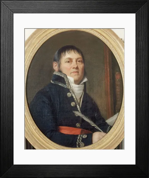 Framed Print : Bernard-Francois Balzac, father of Honore (1746-1829). Creator: Unknown Framed Print : Bernard-Francois Balzac, father of Honore (1746-1829). Creator: Unknown
