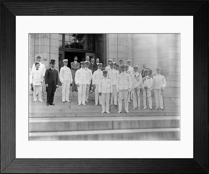 Framed Print : Marshal-Admiral the Marquis Togo Heihachiro, U.S.Naval Academy, Annapolis, Maryland, 1911. Creator: Harris & Ewing. Marshal-Admiral the Marquis Togo Heihachiro, U.S.Naval Academy, Annapolis, Maryland, 1911. Creator: Harris & Ewing Framed Print : Marshal-Admiral the Marquis Togo Heihachiro, U.S.Naval Academy, Annapolis, Maryland, 1911. Creator: Harris & Ewing. Marshal-Admiral the Marquis Togo Heihachiro, U.S.Naval Academy, Annapolis, Maryland, 1911. Creator: Harris & Ewing