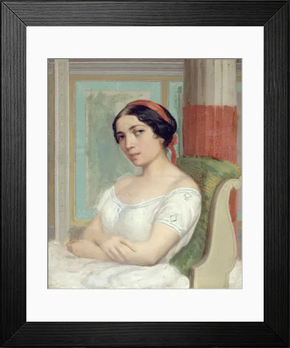 Framed Print : Portrait of Ernesta Grisi. Creator: Unknown Framed Print : Portrait of Ernesta Grisi. Creator: Unknown