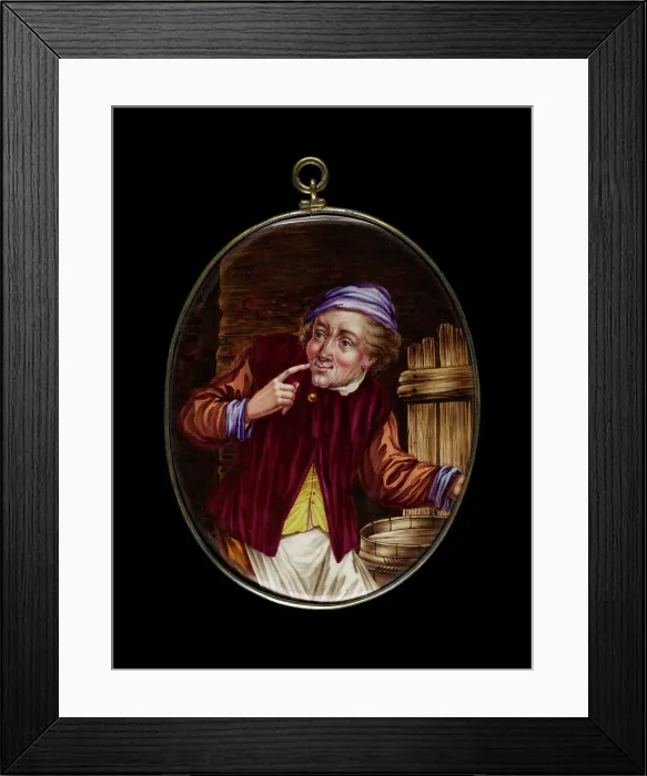 Framed Print : A peasant, between 1790 and 1810. Creator: Unknown Framed Print : A peasant, between 1790 and 1810. Creator: Unknown