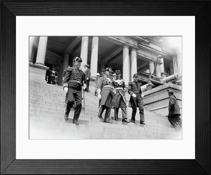Framed Print : German Squadron Visit To U.S. German officers At Navy Dept. June 5. 1912. Creator: Harris & Ewing. German Squadron Visit To U.S. German officers At Navy Dept. June 5. 1912. Creator: Harris & Ewing Framed Print : German Squadron Visit To U.S. German officers At Navy Dept. June 5. 1912. Creator: Harris & Ewing. German Squadron Visit To U.S. German officers At Navy Dept. June 5. 1912. Creator: Harris & Ewing