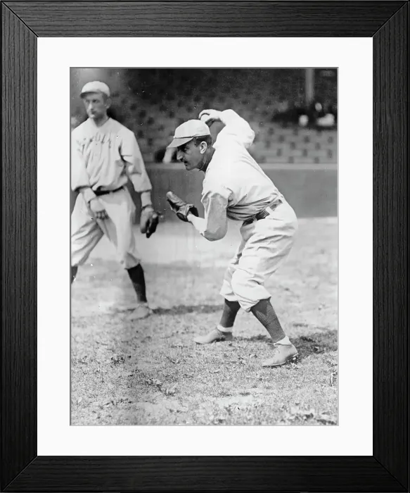 Framed Print : Bobby Wallace (with Ball In Hand), St. Louis Al (Baseball), 1913. Creator: Harris & Ewing. Bobby Wallace (with Ball In Hand), St. Louis Al (Baseball), 1913. Creator: Harris & Ewing Framed Print : Bobby Wallace (with Ball In Hand), St. Louis Al (Baseball), 1913. Creator: Harris & Ewing. Bobby Wallace (with Ball In Hand), St. Louis Al (Baseball), 1913. Creator: Harris & Ewing