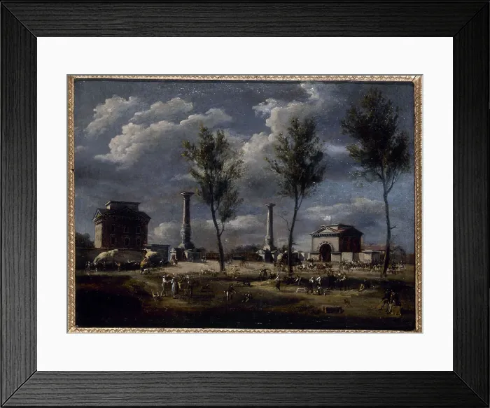 Framed Print : Barriere du Trone, around 1840, c1840. Creator: Unknown Framed Print : Barriere du Trone, around 1840, c1840. Creator: Unknown