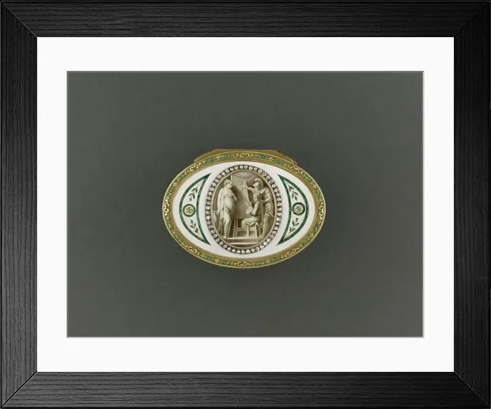 Framed Print : Box, c1770. Creator: Unknown Framed Print : Box, c1770. Creator: Unknown
