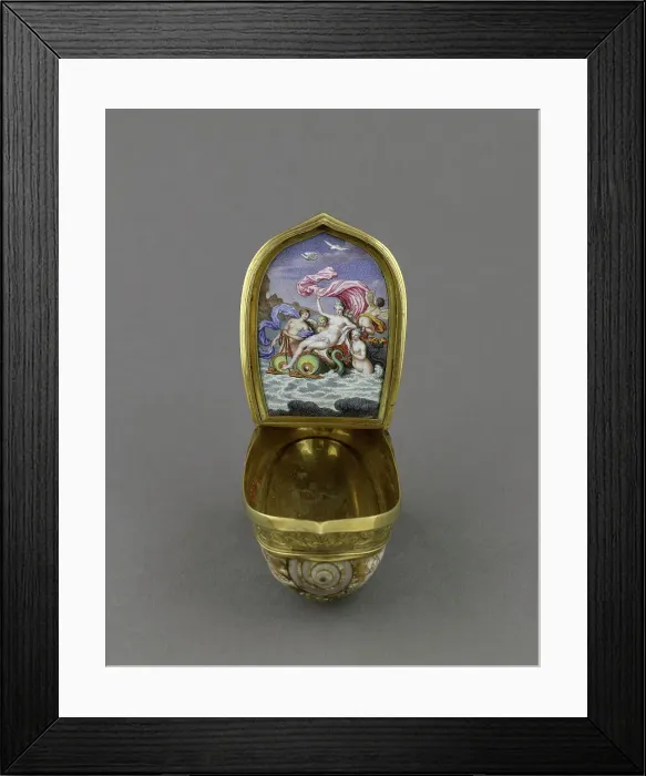 Framed Print : Bezel, between 1720 and 1730. Creator: Unknown Framed Print : Bezel, between 1720 and 1730. Creator: Unknown