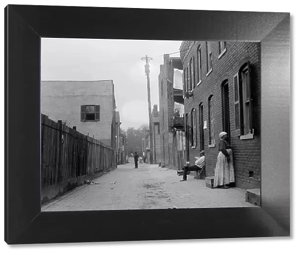 Alley Clearance. Slum Views, 1914. Creator: Harris & Ewing. Alley Clearance. Slum Views, 1914. Creator: Harris & Ewing