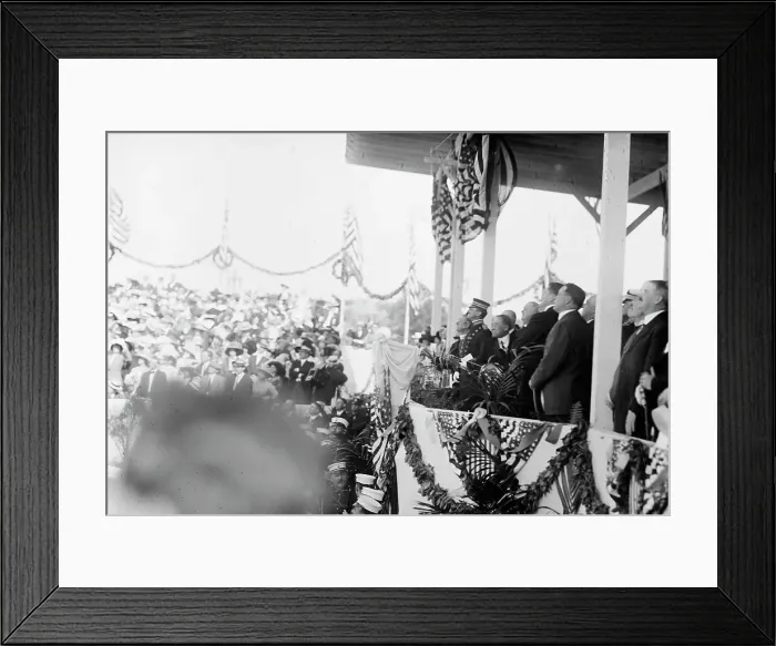 Framed Print : Columbus Memorial Unveiling, General View, 1912. Creator: Harris & Ewing. Columbus Memorial Unveiling, General View, 1912. Creator: Harris & Ewing Framed Print : Columbus Memorial Unveiling, General View, 1912. Creator: Harris & Ewing. Columbus Memorial Unveiling, General View, 1912. Creator: Harris & Ewing