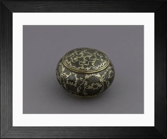 Framed Print : Box, between 1720 and 1740. Creator: Unknown Framed Print : Box, between 1720 and 1740. Creator: Unknown