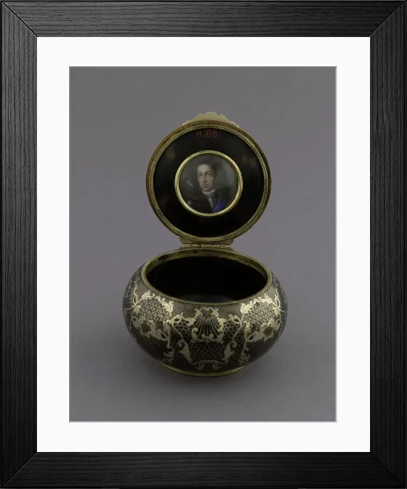 Framed Print : Box, between 1720 and 1740. Creator: Unknown Framed Print : Box, between 1720 and 1740. Creator: Unknown