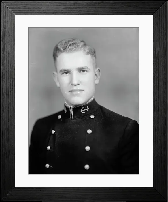 Framed Print : Strong Boozer, Midshipman - Portrait, 1933. Creator: Harris & Ewing. Strong Boozer, Midshipman - Portrait, 1933. Creator: Harris & Ewing Framed Print : Strong Boozer, Midshipman - Portrait, 1933. Creator: Harris & Ewing. Strong Boozer, Midshipman - Portrait, 1933. Creator: Harris & Ewing