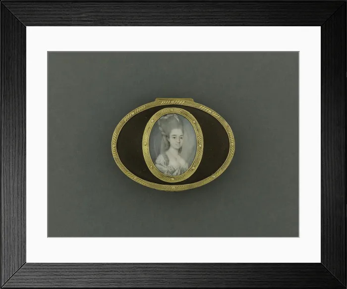 Framed Print : Box, c1775. Creators: Unknown, Ignace Jean Victor Campana Framed Print : Box, c1775. Creators: Unknown, Ignace Jean Victor Campana