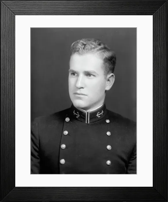 Framed Print : Strong Boozer, Midshipman - Portrait, 1933. Creator: Harris & Ewing. Strong Boozer, Midshipman - Portrait, 1933. Creator: Harris & Ewing Framed Print : Strong Boozer, Midshipman - Portrait, 1933. Creator: Harris & Ewing. Strong Boozer, Midshipman - Portrait, 1933. Creator: Harris & Ewing