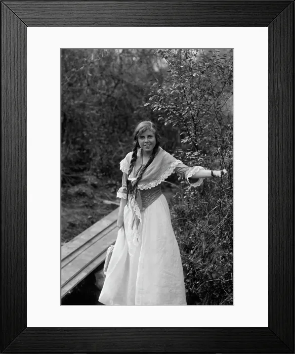 Framed Print : Genevieve Clark, 1912. Creator: Harris & Ewing. Genevieve Clark, 1912. Creator: Harris & Ewing Framed Print : Genevieve Clark, 1912. Creator: Harris & Ewing. Genevieve Clark, 1912. Creator: Harris & Ewing