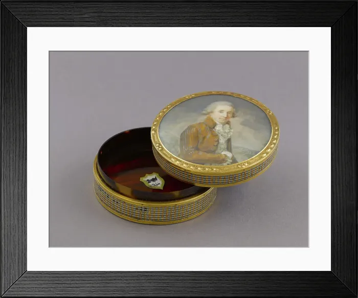 Framed Print : Box, between 1780 and 1789. Creator: Unknown Framed Print : Box, between 1780 and 1789. Creator: Unknown