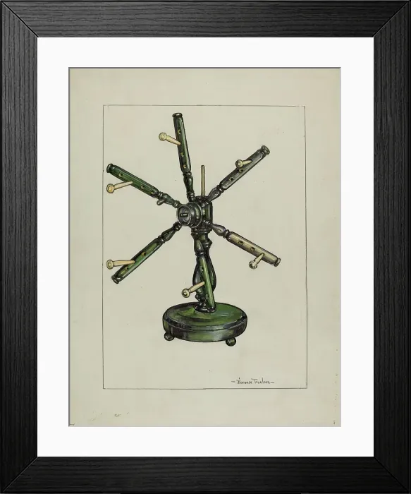 Framed Print : Reel, 1935 / 1942. Creator: Florence Truelson Framed Print : Reel, 1935 / 1942. Creator: Florence Truelson