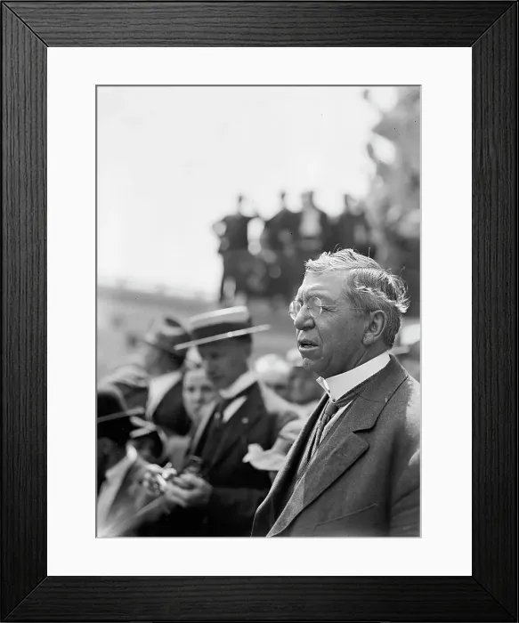 Framed Print : Jacob General Coxey, 1914. Creator: Harris & Ewing. Jacob General Coxey, 1914. Creator: Harris & Ewing Framed Print : Jacob General Coxey, 1914. Creator: Harris & Ewing. Jacob General Coxey, 1914. Creator: Harris & Ewing