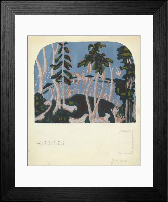 Framed Print : Bandbox, c. 1937. Creator: Alfonso Umana Framed Print : Bandbox, c. 1937. Creator: Alfonso Umana
