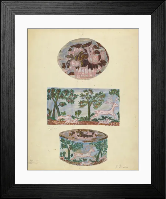Framed Print : Bandbox, c. 1937. Creator: Alfonso Umana Framed Print : Bandbox, c. 1937. Creator: Alfonso Umana