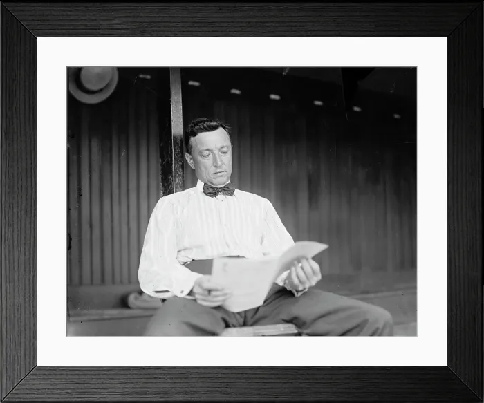 Framed Print : Baseball, Professional, James Mcaleer, Former Manager, Washington Team, 1912. Creator: Harris & Ewing. Baseball, Professional, James Mcaleer, Former Manager, Washington Team, 1912. Creator: Harris & Ewing Framed Print : Baseball, Professional, James Mcaleer, Former Manager, Washington Team, 1912. Creator: Harris & Ewing. Baseball, Professional, James Mcaleer, Former Manager, Washington Team, 1912. Creator: Harris & Ewing