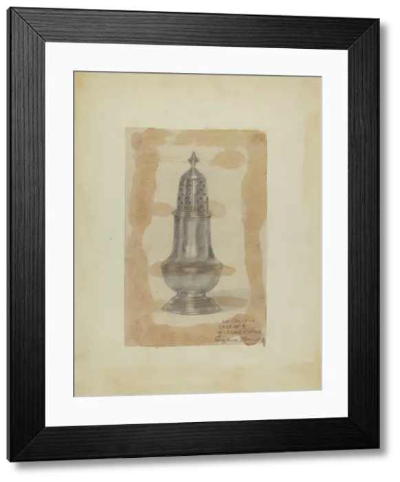 Framed Print : Silver Shaker, 1935 / 1942. Creator: Eugene Barrell Framed Print : Silver Shaker, 1935 / 1942. Creator: Eugene Barrell