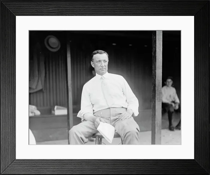Framed Print : Baseball, Professional, James Mcaleer, Former Manager, Washington Team, 1912. Creator: Harris & Ewing. Baseball, Professional, James Mcaleer, Former Manager, Washington Team, 1912. Creator: Harris & Ewing Framed Print : Baseball, Professional, James Mcaleer, Former Manager, Washington Team, 1912. Creator: Harris & Ewing. Baseball, Professional, James Mcaleer, Former Manager, Washington Team, 1912. Creator: Harris & Ewing