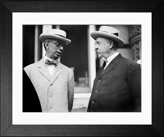 Framed Print : Democratic National Convention - Col. George Harvey; Sen. A.O. Bacon of Georgia, 1912. Creator: Harris & Ewing. Democratic National Convention - Col. George Harvey; Sen. A.O. Bacon of Georgia, 1912. Creator: Harris & Ewing Framed Print : Democratic National Convention - Col. George Harvey; Sen. A.O. Bacon of Georgia, 1912. Creator: Harris & Ewing. Democratic National Convention - Col. George Harvey; Sen. A.O. Bacon of Georgia, 1912. Creator: Harris & Ewing