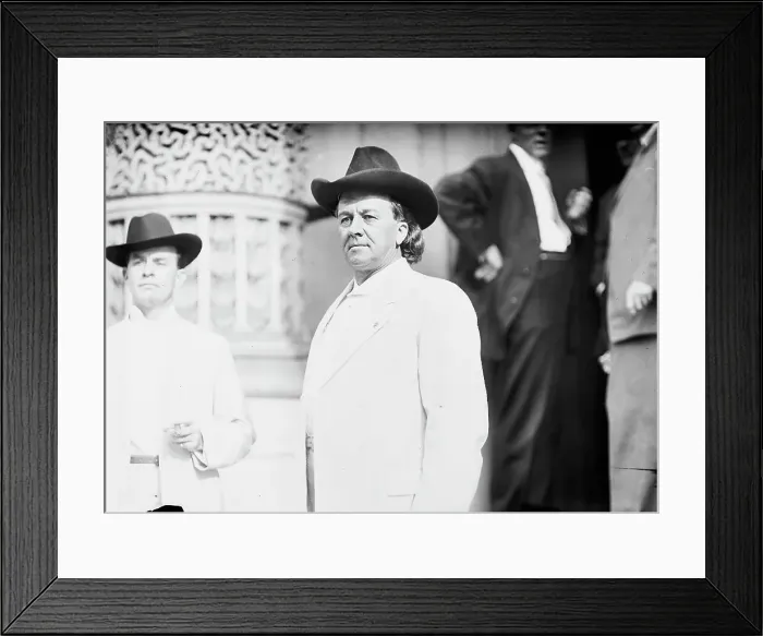 Framed Print : Democratic National Convention - Sen. [James K.] Vardaman of Mississippi, 1912. Creator: Harris & Ewing. Democratic National Convention - Sen. [James K.] Vardaman of Mississippi, 1912. Creator: Harris & Ewing