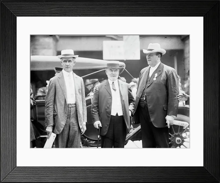 Framed Print : Democratic National Convention - Senators Hitchcock of Nebraska, O'Gorman of New York... 1912. Creator: Harris & Ewing. Democratic National Convention - Senators Hitchcock of Nebraska, O'Gorman of New York... 1912. Creator: Harris & Ewing Framed Print : Democratic National Convention - Senators Hitchcock of Nebraska, O'Gorman of New York... 1912. Creator: Harris & Ewing. Democratic National Convention - Senators Hitchcock of Nebraska, O'Gorman of New York... 1912. Creator: Harris & Ewing